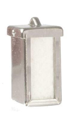 Melody Jane Dolls House Napkin Serviette Dispenser Silver Diner Cafe Accessory