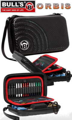 Ebay Plus Shipping - Bull's Dartcase Orbis XL, Carbon Grey