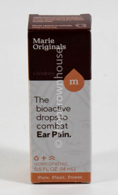Marie Originals EAR PAIN RELIEF Drops .5oz Earache homeopathic bioactive 03/2025