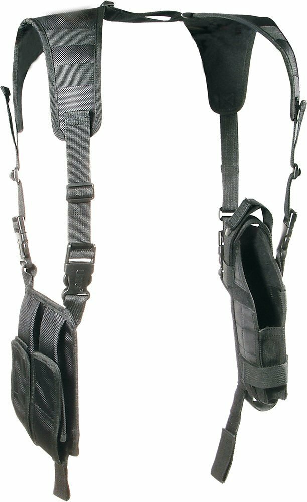 UTG LE Grade Vertical Shoulder Holster, Black