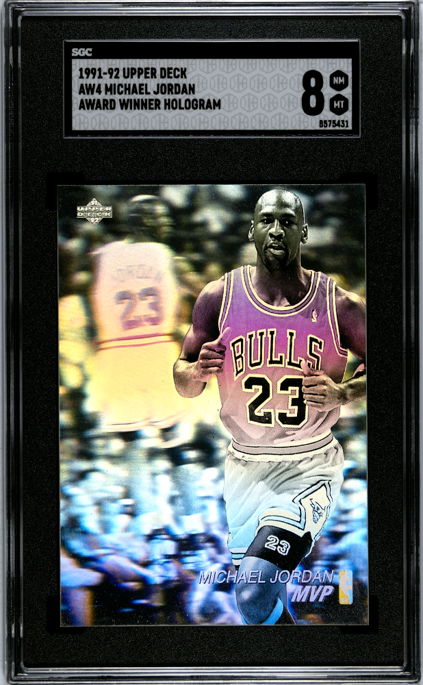 ARS10+) AWARD TO THE WINNER(優勝カード) SGC 9 1991-92 UPPER DECK #AW4 MICHAEL JORDAN AWARD WINNER