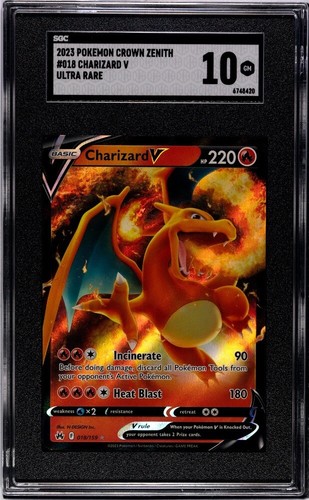 ★即日発送★CharizardV Charizard V Pokemon Card Japanese - 001/021 SC - HOLO MINT