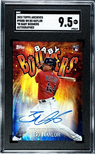 BB@bbページ SGC 9.5 -- 2023 Topps Archives #99bb-bn Bo Naylor RC 98