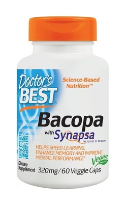 Doctors Best Bacopa with Synapsa 320 мг 60 растительных капсул