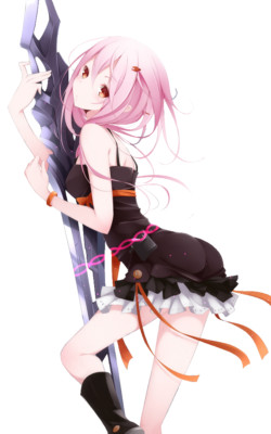 Guilty Crown Inori V2 Weatherproof Anime Sticker 6'' Car Decal