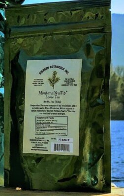 Bighorn Botanicals Рассыпной чай Montana Yew Tip пакетик на 2 унции