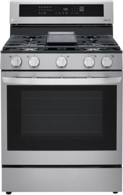 LG 30 Inch Smart Freestanding Gas Range with Sealed Burners BRAND NEW LRGL5825F