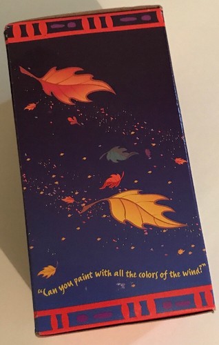 Pocahontas & John Smith Walt Disney Colors of Wild Collection Burger King Cup