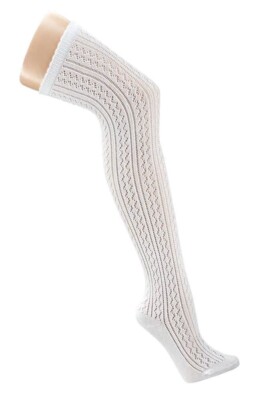 Trachtenstrümpfe Häkellook Overknee Trachten  Dirndl Landhaus Wiesn Oktoberfest