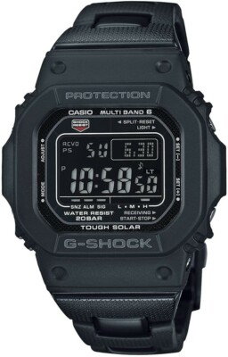 Pre-owned Casio G-shock Radio Solar Gw-m5610ubc-1jf Men\\\\\\\'s Watch Black Japan Import