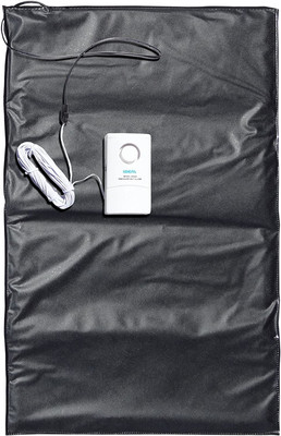 Ideal Security Floor Mat Alarm System with Loud Buzz Black 
