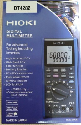 HIOKI DT4282 dt4282 Digital Multimeter 10A Terminal Mounted Type GoodDesign New