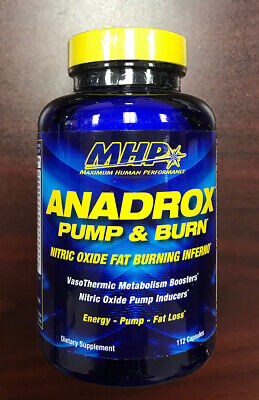 MHP ANADROX Pump & Burn Nitric Oxide Fat BURNING INFERNO - 
