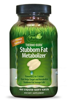 Irwin Naturals Thermo Burn Stubborn Fat Metabolizer 60 Liquid Softgel
