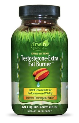 Irwin Naturals Тестостерон-Дополнительный сжигатель жира, 68 жидких капсул