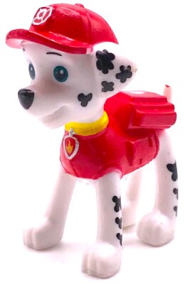 MARSHALL Nickelodeon PAW PATROL TV Dog PVC TOY Playset Figure 1 3/4'' FIGURINE!