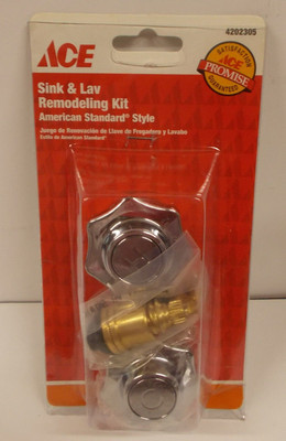 Ace Sink & Lavatory Remodeling Kit American Standard Style 4202305