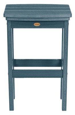 3-Pc Outdoor Bar Height Balcony Set in Nantucket Blue [ID 3786967]