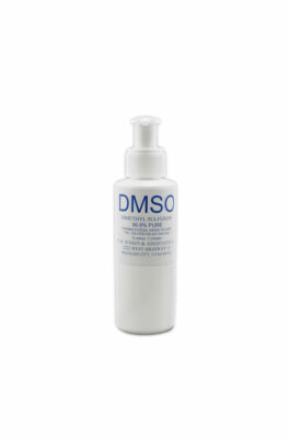 DMSO 70% GEL WITH DEIONIZED WATER AND ALOE VERA 4 OZ PUMP BOTTLE