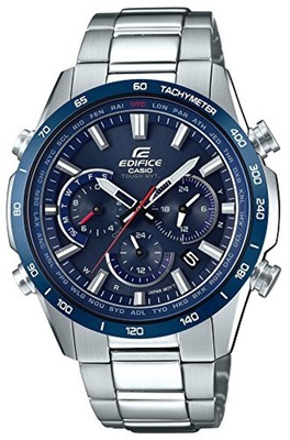 Pre-owned Casio 2017  Wristwatch Edifice Radio Solar Eqw-t650db-2ajf Men's F/s