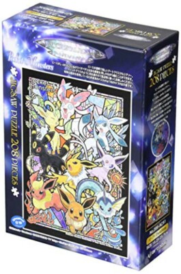 Pokemon Eevee Evolutions 208Pcs Jigsaw Puzzle Art Crystal