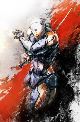 Metal Gear Solid 2 3 4 5 V Cyborg Ninja PS1 Premium POSTER MADE IN USA - MGS111