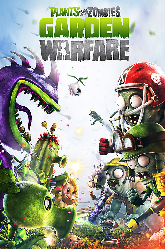 Plants vs Zombies Garden Warfare PS4 PS3 XBOX 360 POSTER