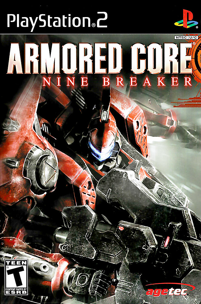 Armored Core Nine Breaker PS2 BOX ART Premium POSTER MADE IN