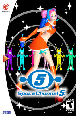 Space Channel 5 Sega DreamCast BOX ART Premium POSTER MADE IN USA - SDC100