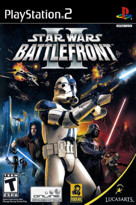 Star Wars Battlefront II PS2 BOX ART Premium POSTER MADE IN USA - PS2323