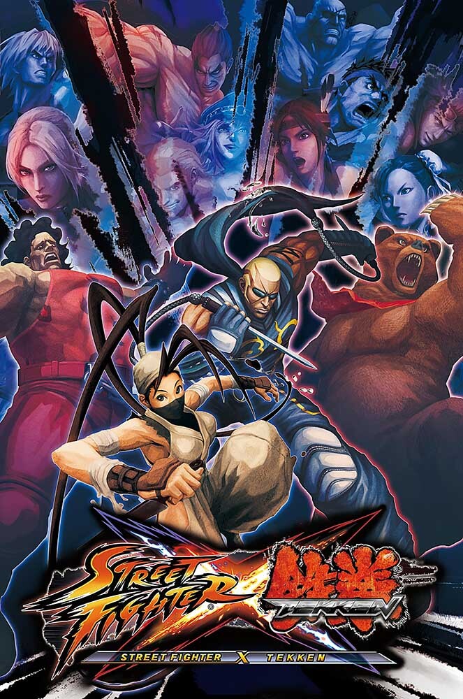 Street Fighter Vs Tekken PS3 XBOX 360 Premium POSTER MADE IN