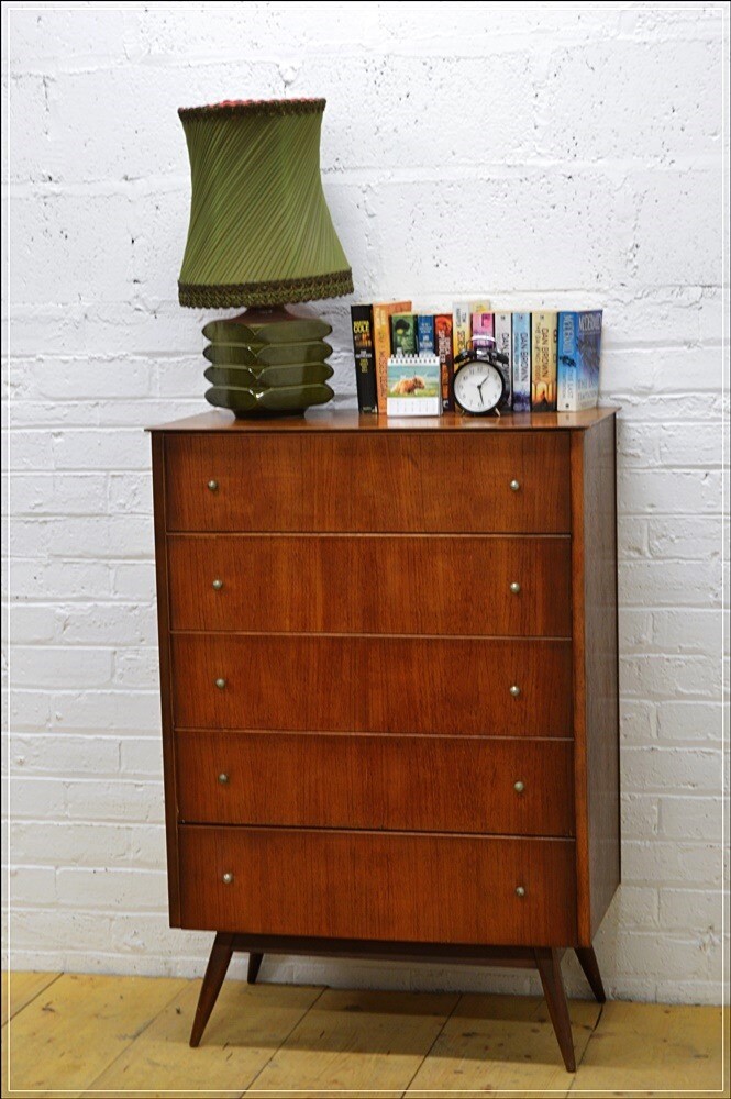 Vintage Teak Chest Of Drawers G Plan Era Eon Danish Design Mid