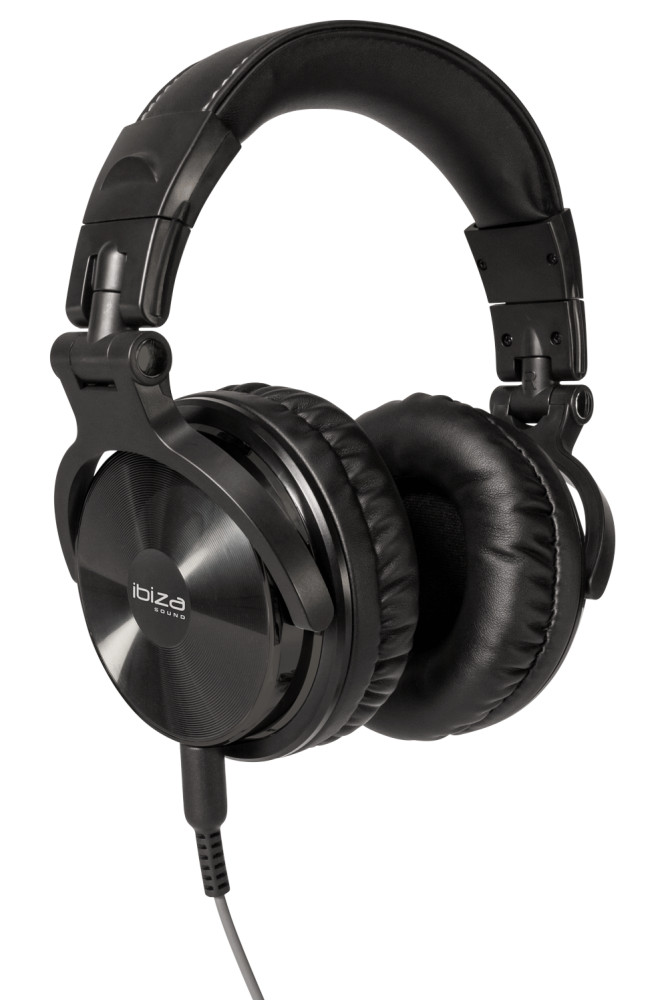 IBIZA DJH250 PROFESSIONELLER DJ KOPFHÖRER BASS MONITORING EVENT BÜHNE MUSIK