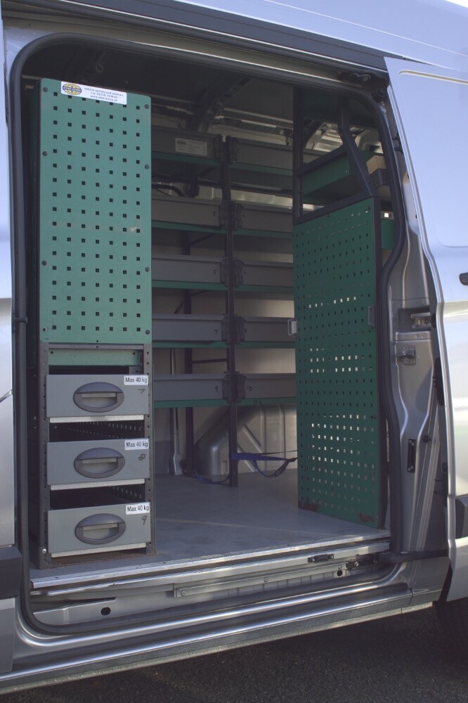 Extra heavy duty System Edstrom van racking for a mobile in Hove, East Sussex Gumtree