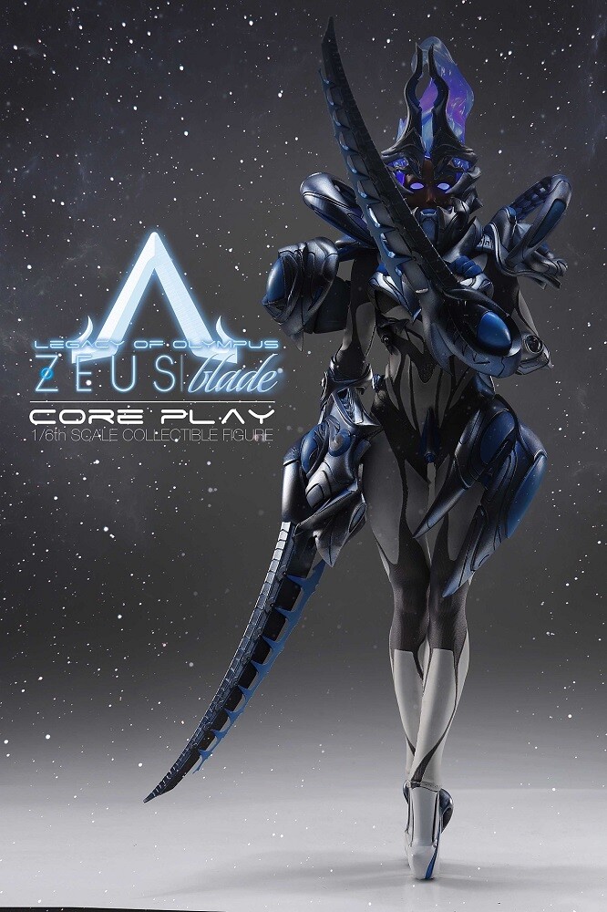 Core Play Legacy Of Olympus Zeus Blade 1/6th Scale Collectible Figure In Stock