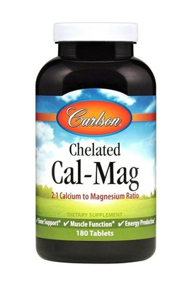 Carlson Laboratories Chelate Cal-Mag 180 Tablet