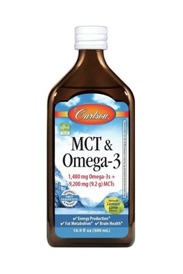 Carlson Laboratories MCT & Omega-3 500 мл Жидкость