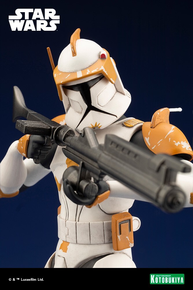 ATTAKUS STAR WARS コマンダーコディ 1/5スケール Attakus Commander Cody Statue Star Wars Utapau Battle 1/5