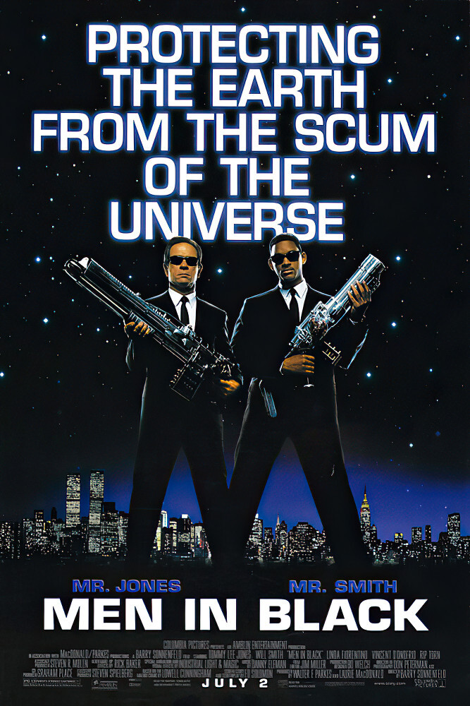 MEN IN BLACK USオリジナル映画ポスター Men In Black - Movie Poster / Print (Regular Style) (Size