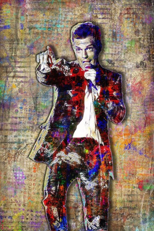 Brandon Flowers Of THE KILLERS 12x18inch Poster Killers Tribute Free Shipping