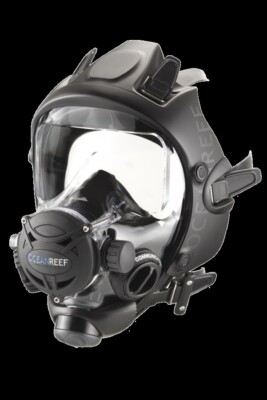 Ocean Reef Space Extender Diving Full Face Mask OR025103 Black Size Medium/Large