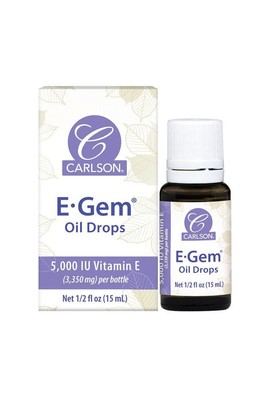 Масляные капли Carlson Laboratories E-Gem 0,5 жидких унций