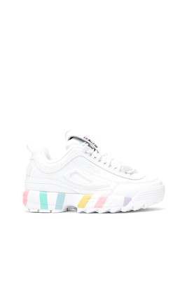 Женские кроссовки Fila Disruptor II Stripe Midsole Wht/Co Candy/Dream Blue (5XM01302 149)