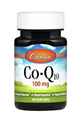 Carlson Laboratories CoQ10 100 мг 30 мягких таблеток