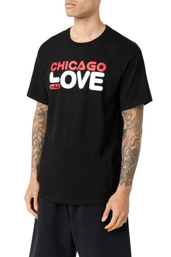 

Черная футболка Fila Chicago Love, Черный