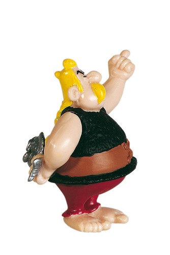 Astérix et Obélix figurine de collection Ordralfabétix le poissonnier 6cm 605104 - Picture 1 of 1