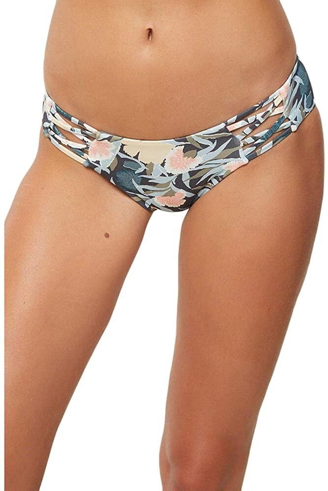 O'NEILL Women's 182824 Teegan Strappy Bikini Bottom Swimwear Size L