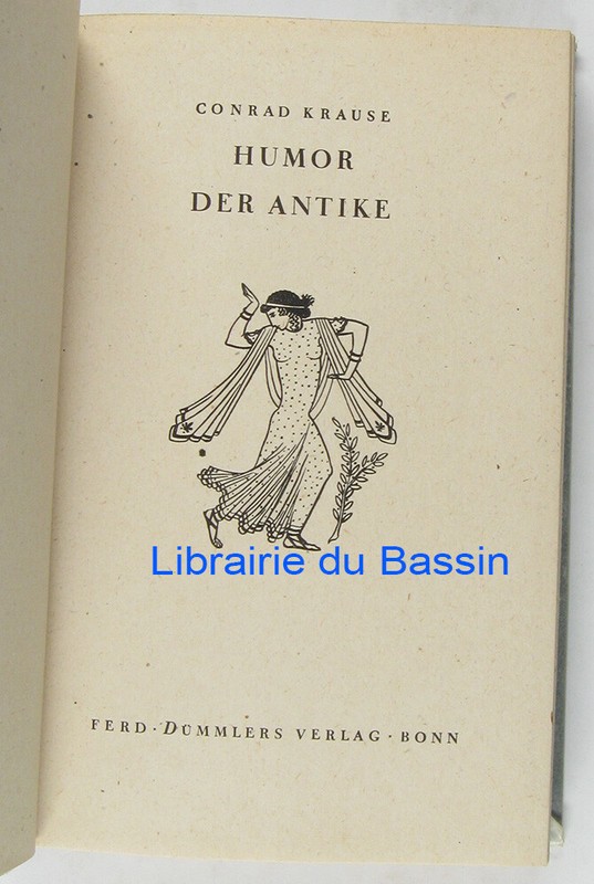 Humor Der Antike Conrad Krause 1948