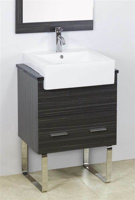 6 in. Semi Recessed Rectangular Vessel Sink in White [ID 3559352]