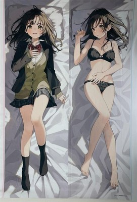 Higehiro Ogiwara Sayu Pillow Cover School Uniform Underwear 160x50cm